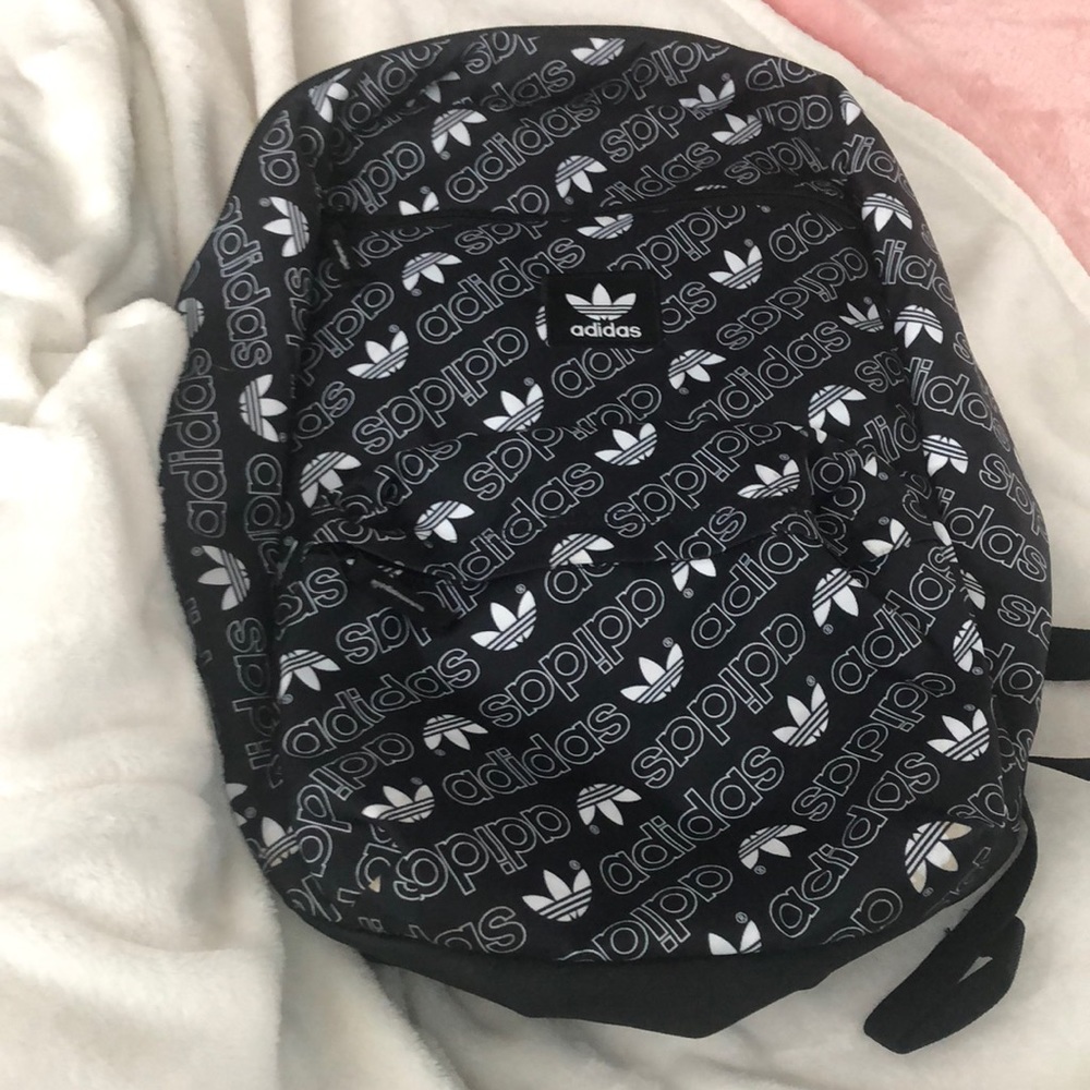 Barley used adidas book bag